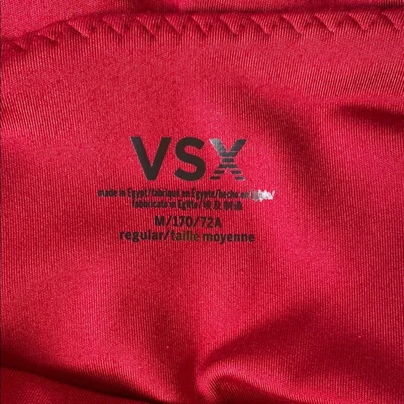 VSX Vibrant Red Activewear - Picture 2 of 4